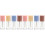 8Pièces Flacons À Rouge À Transparents Colorés, Réutilisables 2