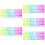 5Pièces Couvre-Clavier En Tpu Ultra-Fin Protection Durable 10