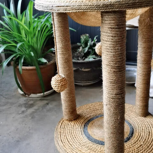 1Ensemble De Jute Élégante Kaki Pour Accessoires De 2