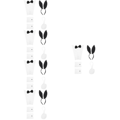 5Ensembles Bandeau Oreilles Accessoire Pour Soirée Cosplay 2