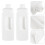 4Pièces Conteneur Eau 2,5 Gallons Plastique Ergonomique 8
