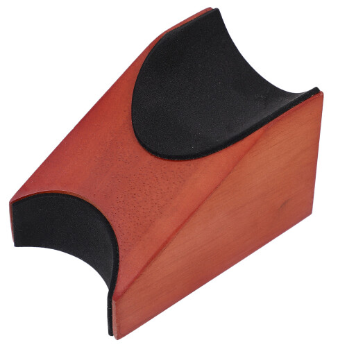 3Pièces Support Manche Guitare Bois Durable Marron 1