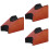 3Pièces Support Manche Guitare Bois Durable Marron 8