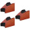 3Pièces Support Manche Guitare Bois Durable Marron 9