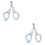 2Pièces Coupe-Ongles Sécurisé Rose Pour Chat Accessoire 8