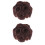 2Pièces Accessoire Chignon Marron Fleurs Facile Volume 5