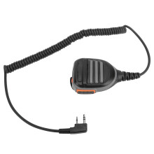 IP54 Waterproof 2-Way Radio Microphone with Clip for TH & NX Series