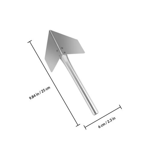 10Pièces Outils D'angle Acier Inox Pour Réparation Mur 1