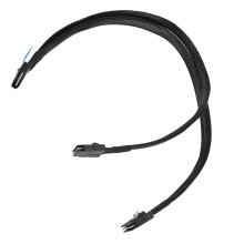 MCIO 8i zu 2xSFF-8087 PCIe 5.0 Adapterkabel 50cm Hochgeschwindigkeitsübertragung