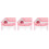 3Pièces Abri Hamster Double Étages Rose Petite De Jeu 4