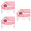3Pièces Abri Hamster Double Étages Rose Petite De Jeu 7