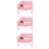 3Pièces Abri Hamster Double Étages Rose Petite De Jeu 8