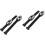 4Pièces Sangles Boucles Universelles Noir Pour À Roulettes 6