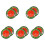 10Pièces Accessoires Marqueurs ABS Pour Golf Multi-Couleurs 4