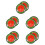 10Pièces Accessoires Marqueurs ABS Pour Golf Multi-Couleurs 8