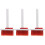 3Pièces Brosse Mini Anti-Statique Pour Clavier À 4