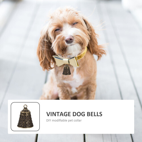 10Pièces Cloches Compactes En Laiton Pour Animaux Usage Polyvalent 2