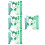 4Ensembles Lunettes -Tête Vert Patrick Fête Joyeuse 7