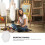 3Pièces Toile À Peindre Blanche Coton+bois Cadre Hexagonal Stable 8
