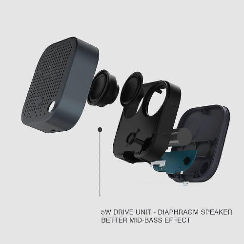 Draagbare bluetooth-luidspreker, Bluetooth-luidspreker, stereoluidspreker, Soundcore-technologie, bluetooth-versterker (zwart) 2