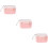 3Pièces Distributeur Formule Bébé Rose, Compact 10