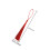 20Pièces Décor Lanternes Suspendues Pompons Rouges Accessoires Coton 2
