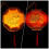 20Pièces Décor Lanternes Suspendues Pompons Rouges Accessoires Coton 5