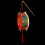 20Pièces Décor Lanternes Suspendues Pompons Rouges Accessoires Coton 6