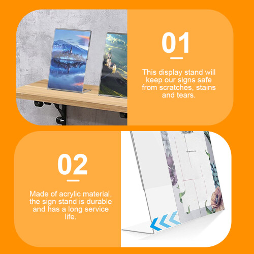 Présentoir Signalétique Pour Table 2