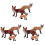 9Pièces Modèles Décoratifs Simulation Animale Accessoires De Bureau 2