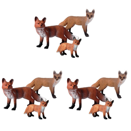9Pièces Modèles Décoratifs Simulation Animale Accessoires De Bureau 1