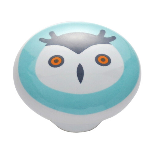 (Owl) Ceramic Cabinet Knobs - Durable & Stylish for Home Drawers 2