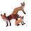 9Pièces Modèles Décoratifs Simulation Animale Accessoires De Bureau 11