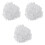3000Pièces Stoppeurs Boucles D'oreilles Transparents Pour DIY 3