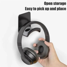 Desk Universal Headphone Stand Adhesive Wall Mount Hanger Headset Holder Support for Gaming Earphone Bracket