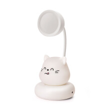 Luce notturna portatile per bambini con controllo touch, lampada a LED per la zona notte, graziosa lampada da scrivania a cartone animato con