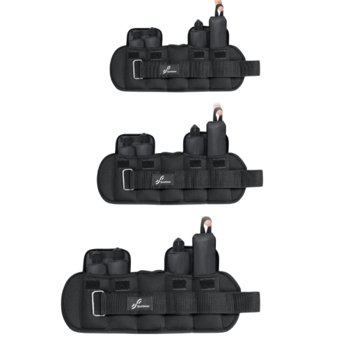 Adjustable Ankle Weights - 1 Pair, 4lbs