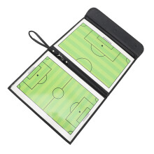 Tragbarer Fußball-Trainingsboard mit Marker, Leder & Pappe