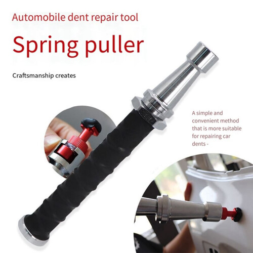Car Dent Repair Sliding Hammer Tool Spring Telescopic Small Pull Hammer  Anti-Skating Hail Pull Hammer Tool 1
