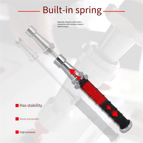 Car Dent Repair Sliding Hammer Tool Spring Telescopic Small Pull Hammer  Anti-Skating Hail Pull Hammer Tool