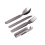 4pcs/set Portable Stainless Steel Tableware 1