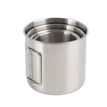 Portable Carabiner Mug with Foldable Handle