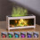220ml Haunted Castle Humidifier Flame Fireplace Aromatherapy Diffuser Essential Oil Humidifier for Home Office B EU Plug 1