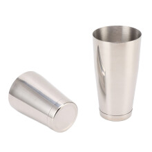 304 Stainless Steel Cocktail Shaker 2-Section Mixer 500ml Mirror Finish