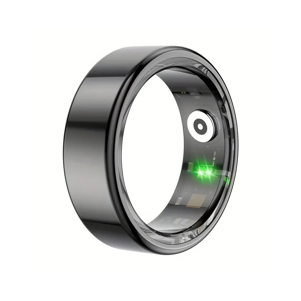 Photos - Other Trainers Smart Ring Fitness Tracker - Stainless Steel Workout Smart Ring