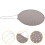 2Pièces Couvercle Anti-Graisse Rechargeable Rose Cuisine 4