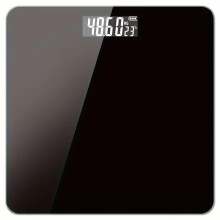 Durable Electronic Body Weight Scale - High Precision, Battery-Powered (Black)