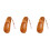 3Pièces Cordonnet Bois Chaussure Café Portable Facile À 4