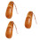 3Pièces Cordonnet Bois Chaussure Café Portable Facile À 7