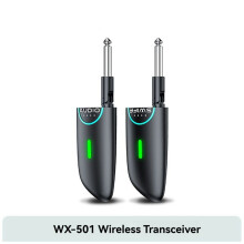 SWIFF Audio WX501 Digitales Kabelloses Elektrisches Blasrohrsystem, Gitarrensender und -Empfänger, 5,8 G, 50 M Übertragungsreichweite